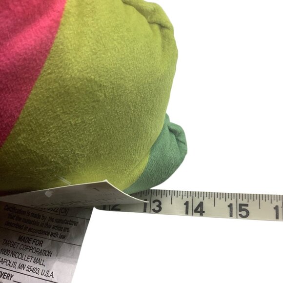 Target Thanksgiving Turkey Shaped Throw Pillow NEW Vibrant Multicolor 9.5"x14" - Picture 6 of 6